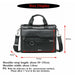 Men Briefcase Genuine Leather Bag Business Class Crossbody Gentlemen Travel Office Bags
