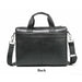 Men Briefcase Genuine Leather Bag Business Class Crossbody Gentlemen Travel Office Bags