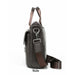 Men Briefcase Genuine Leather Bag Business Class Crossbody Gentlemen Travel Office Bags