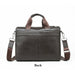 Men Briefcase Genuine Leather Bag Business Class Crossbody Gentlemen Travel Office Bags