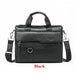 Men Briefcase Genuine Leather Bag Business Class Crossbody Gentlemen Travel Office Bags