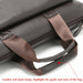 Men Briefcase Genuine Leather Bag Business Class Crossbody Gentlemen Travel Office Bags