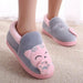 Women Winter Home Slipper Shoes Non-slip Soft Winter Warm House Slippers