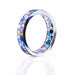 Resin Ring Colorful Memory Irregular Space Film Paper Inside Ring for Women Handmade Jewelry Friendship Wedding Band Rings Gifts