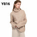 Autumn Winter Women Knitted Turtleneck Cashmere Sweater Oversize Casual Basic Pullover Jumper