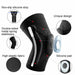 Knee Patella Protector Brace Silicone Spring Compression Knee Support Pad