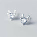 Creative Stylish Elk Crystal Deer Stud Earrings Women Fashion Jewelry