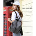 Women Canvas Backpack Preppy Style Girls Students Laptop Bags