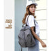 Women Canvas Backpack Preppy Style Girls Students Laptop Bags