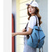 Women Canvas Backpack Preppy Style Girls Students Laptop Bags