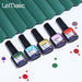 LEMOOC Nail Gel Polish Autumn Winter Color Varnishes Glitter UV LED Nail Polish