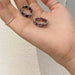 Individuality Baroque Vintage Love Heart Metal Rings Women Jewelry
