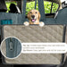 Dog Car Seat Cover Waterproof Pet Transport Dog Carrier Car Backseat Protector Mat
