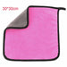 Thickened Car Cleaning Towel Microfiber Coral Velvet Cloth Double Sided High Density Towel