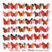 Butterflies Wall Stickers Home Decor Multicolor Double Layer 3D Butterfly Sticker 12Pcs