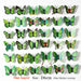 Butterflies Wall Stickers Home Decor Multicolor Double Layer 3D Butterfly Sticker 12Pcs