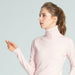 Winter Solid Turn-Down Collar Women Pullovers Turtleneck Knitted  Sweater