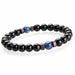 Unisex Bracelet Natural Moonstone Bead Bracelet Lava Stone Bracelets Jewelry