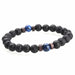 Unisex Bracelet Natural Moonstone Bead Bracelet Lava Stone Bracelets Jewelry