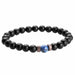 Unisex Bracelet Natural Moonstone Bead Bracelet Lava Stone Bracelets Jewelry