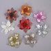 5pcs Artificial Flowers Glitter Flowers Home Decoration DIY Gift Ornament