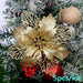 5pcs Artificial Flowers Glitter Flowers Home Decoration DIY Gift Ornament