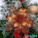 5pcs Artificial Flowers Glitter Flowers Home Decoration DIY Gift Ornament