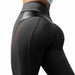 High Waist Fitness Leggings Women Workout Mesh PU Leather Yoga Pants