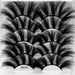 5Pair Fluffy Lashes 25mm 3d Mink Long Thick Natural False Eyelashes
