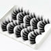 5Pair Fluffy Lashes 25mm 3d Mink Long Thick Natural False Eyelashes