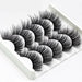 5Pair Fluffy Lashes 25mm 3d Mink Long Thick Natural False Eyelashes