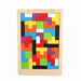 3D Puzzle Colorful Wooden Toys Tetris Game Pre-school Toy for Kids