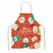 Christmas Apron Home Kitchen Accessories New Year Christmas Cooking Gifts