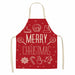 Christmas Apron Home Kitchen Accessories New Year Christmas Cooking Gifts