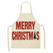 Christmas Apron Home Kitchen Accessories New Year Christmas Cooking Gifts