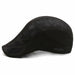 Casual Beret Hat Flat Cap Gatsby Hat Adjustable Breathable Mesh Fashion Caps