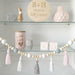 Nordic style Colorful Beads Tassel Wooden Wall Shelf Wall Clapboard Decoration
