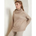 Autumn Winter Women Knitted Turtleneck Cashmere Sweater Oversize Casual Basic Pullover Jumper