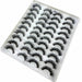 New Arrival 20 Pairs 18-25 mm 3d Mink Lashes Bulk Faux Thick Natural False Eyelashes