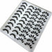 New Arrival 20 Pairs 18-25 mm 3d Mink Lashes Bulk Faux Thick Natural False Eyelashes