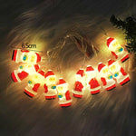 Christmas Tree Santa Claus Led Light String Festival Home Party Decor Christmas Ornaments