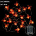Christmas Tree Snowflake Led String Lights Festival Home Party Decor Christmas Ornament