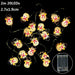 Christmas Snowman Led String Lights Festival Home Party Decor Christmas Ornament