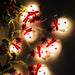 Christmas Tree Santa Claus Snowman Snowflake Led Light String FestivalHome Party Decor Christmas Ornament
