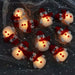 Christmas Tree Santa Claus Snowman Snowflake Led Light String FestivalHome Party Decor Christmas Ornament
