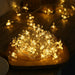 Christmas Snowflake Led String Lights Festival Bar Home Party Decor Christmas Ornaments