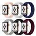 Solo Loop Strap Apple Watch Serie 6 SE 5 4 band 38 40 42 44mm Silicone iWatchband