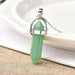 Natural Crystal Couple Jewelry Men Women Pendant Necklace Jewelry