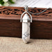 Natural Crystal Couple Jewelry Men Women Pendant Necklace Jewelry