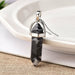 Natural Crystal Couple Jewelry Men Women Pendant Necklace Jewelry